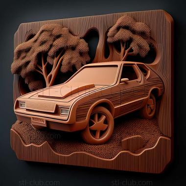 3D мадэль Ford Pinto (STL)